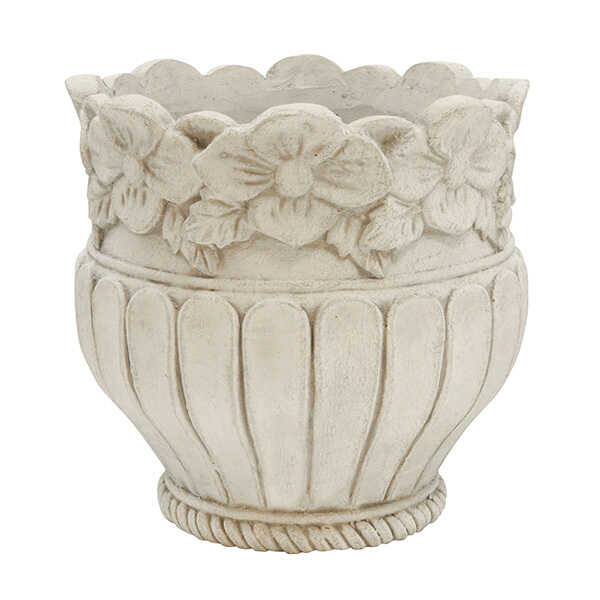 鉢 底穴あり アンティーク 洋風 プランター おしゃれ ローマ風 繁栄の