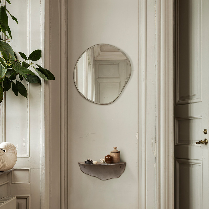 FERM LIVING（ファームリビング） 壁掛けミラー Pond Mirror ポンド