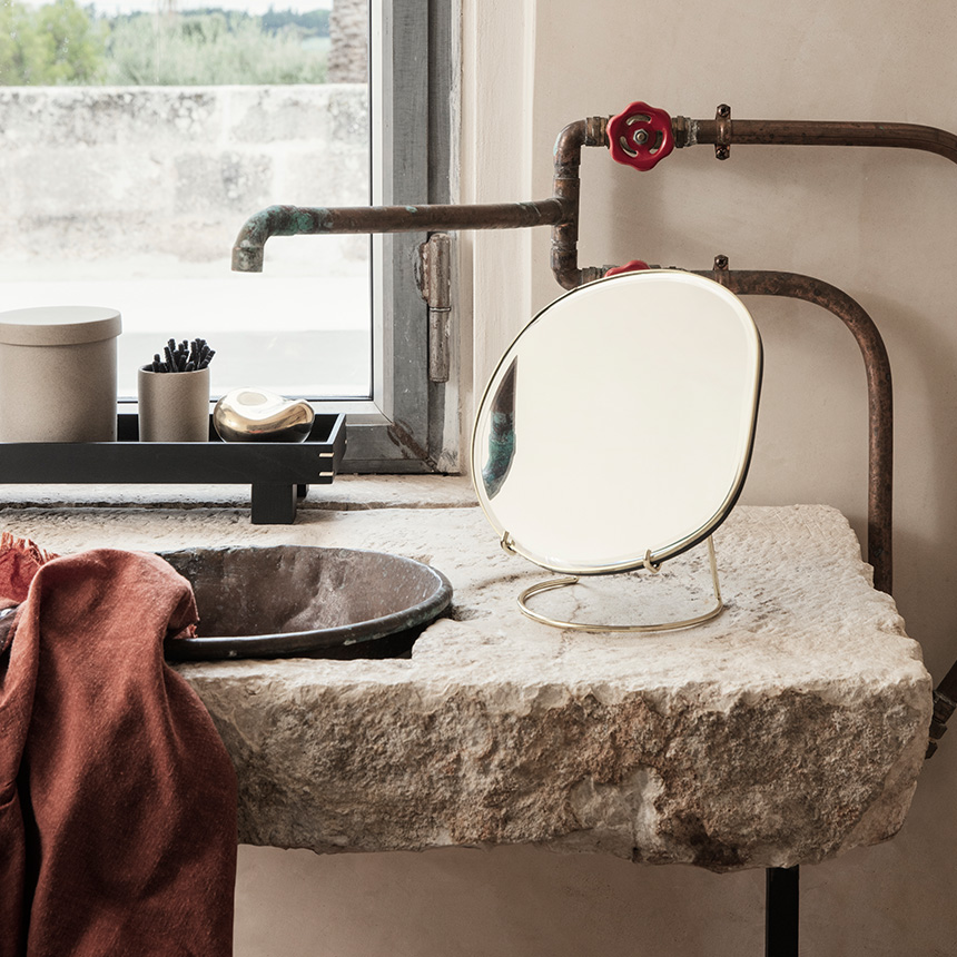 ファーム リビング 鏡 ミラーferm LIVING ☆洋なし お取り寄せ】Ferm Living (ファームリビング) Mirror (鏡) 洋