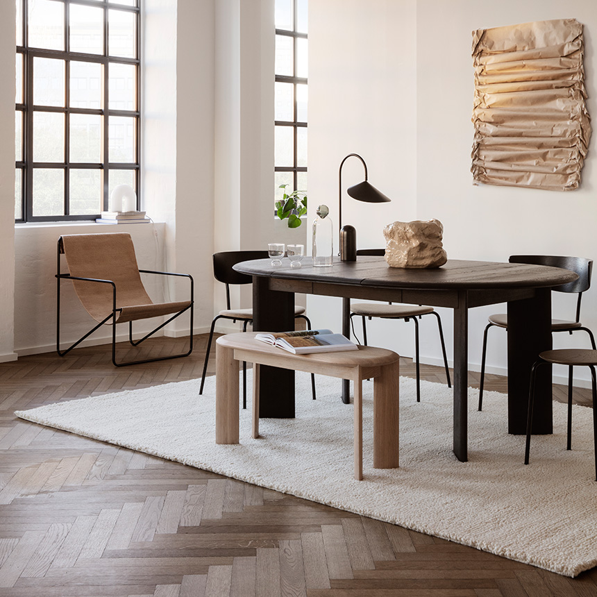 ラウンジチェア 北欧 ferm LIVING ファームリビング Desert Lounge