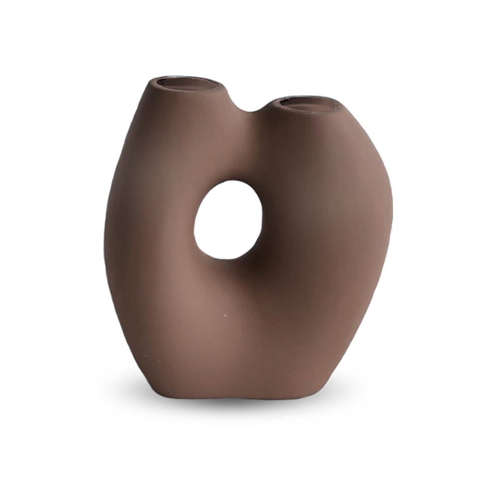 COOEE クーイー Ball Vase 直径8cm 北欧 花瓶 丸い 陶器 おしゃれ Cooee Design Frodig フラワーベース 20cm サンド おしゃれ 陶器 北欧