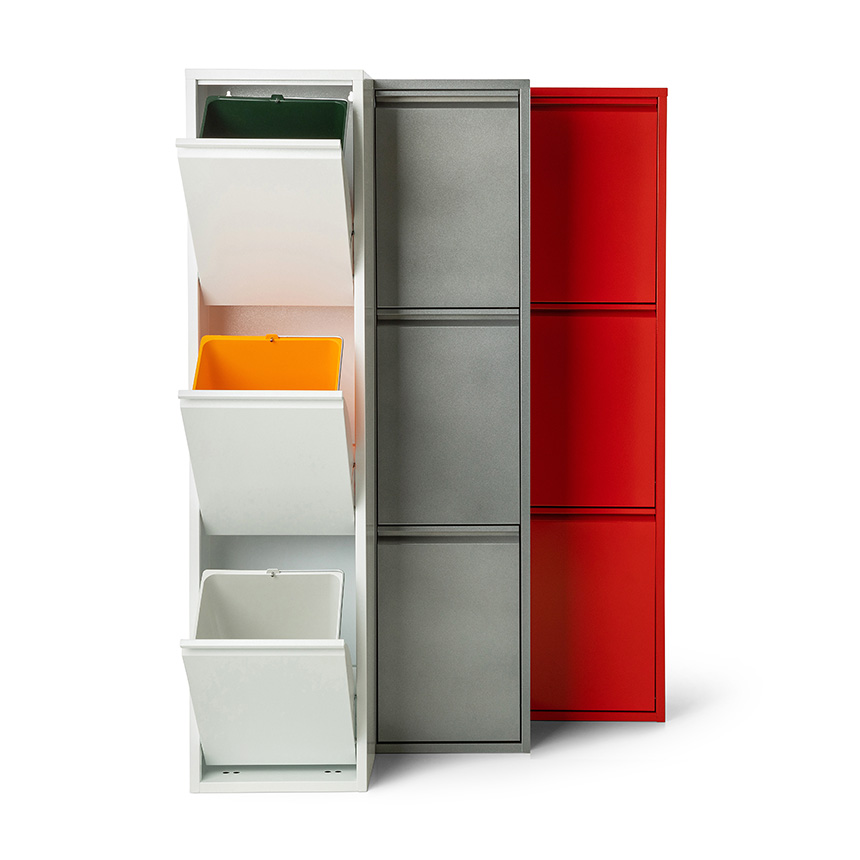 イタリアDOTTUS製「ウエストバスケット」シリーズの分別ゴミ箱 楽天市場】《全3色》DOTTUS ウエストバスケット3 Waste Basket3 分別