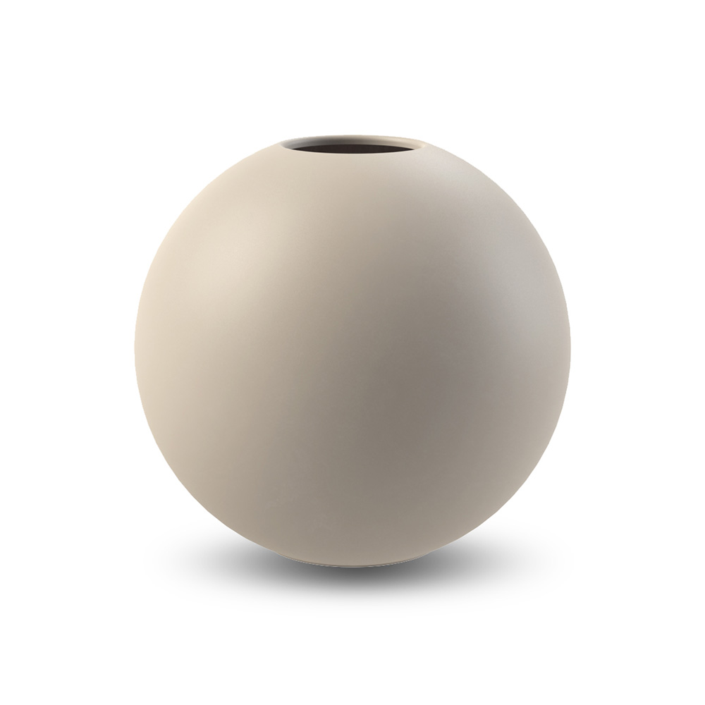 花瓶 球形陶器 （ＡＩ自動入力） COOEE クーイー Ball Vase 直径20cm 北欧 花瓶 丸い 陶器