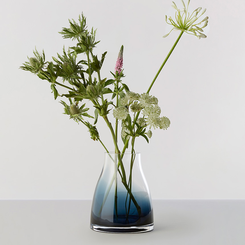 花瓶 おしゃれ 北欧 ガラス 雑貨 Ro Collection ローコレクション