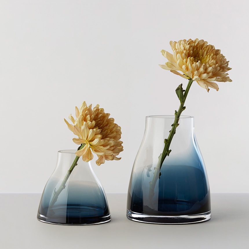 花瓶 おしゃれ 北欧 ガラス 雑貨 Ro Collection ローコレクション