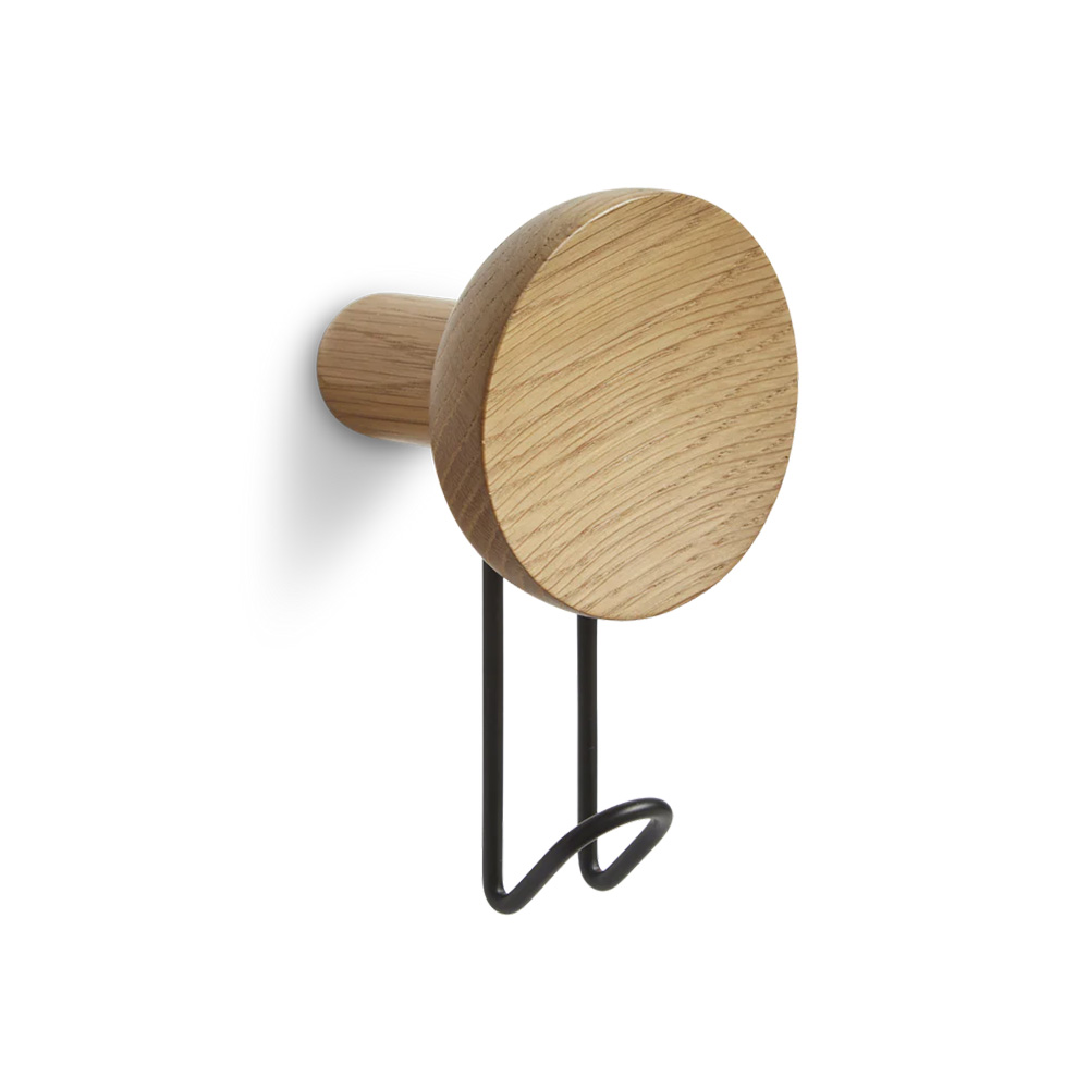 ウォールハンガー 北欧 ハンガー フック 壁 WOUD ウッド アラウンド L