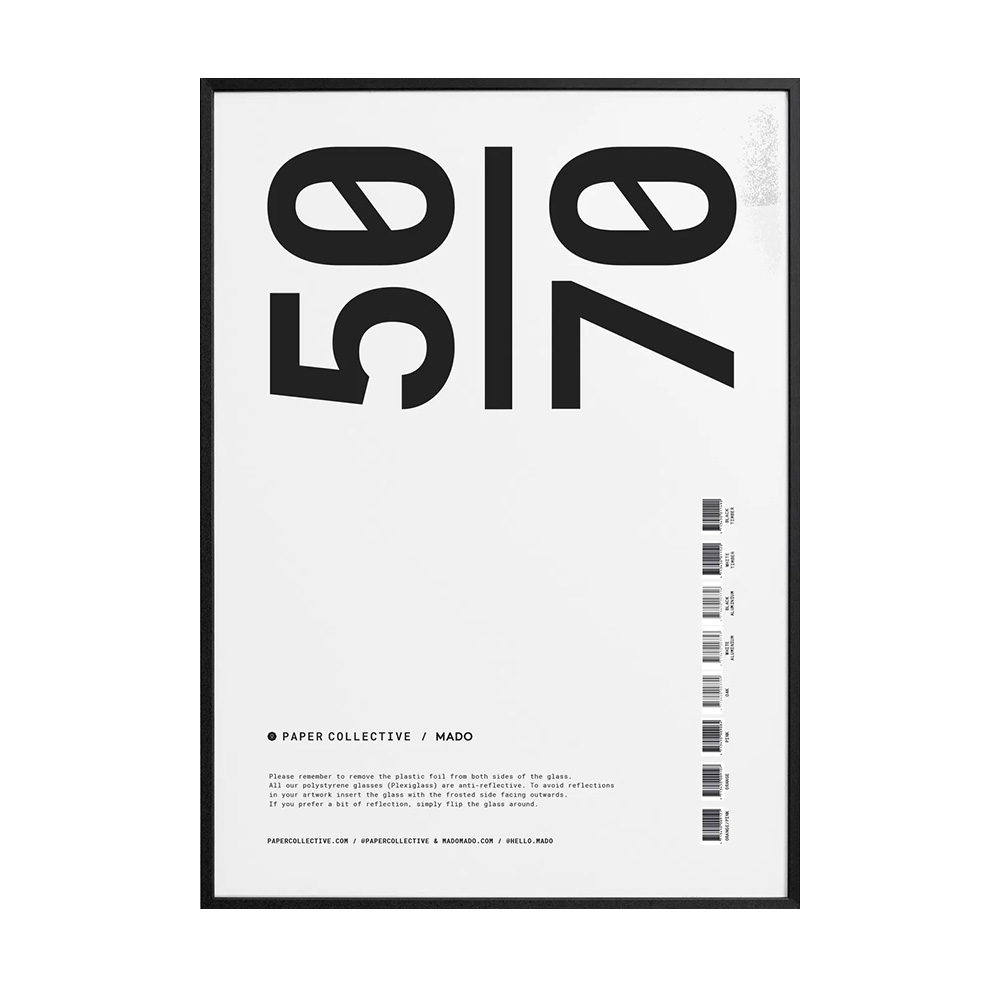 paper Collective 50×70 balance01 + フレーム ポスター 北欧 50×70 cm Balance01 デンマーク アートポスター