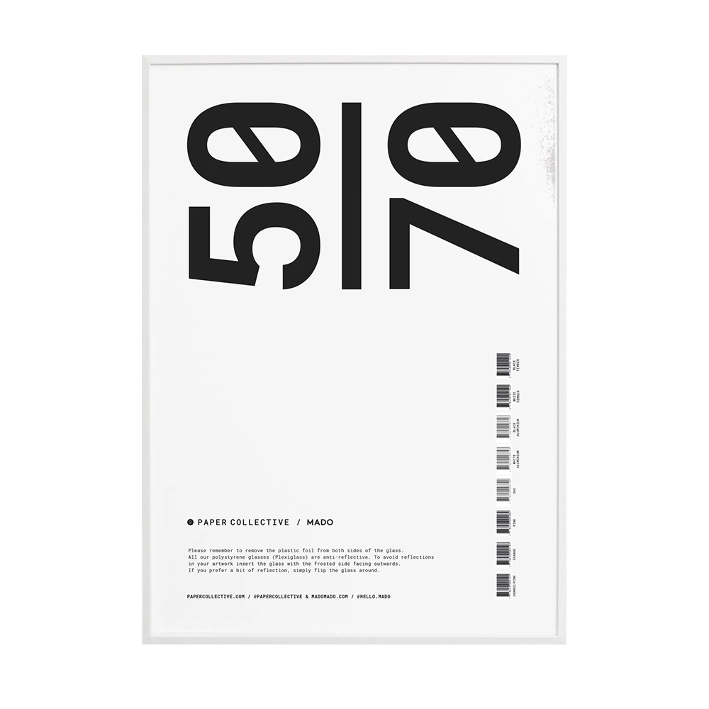 ペーパーコレクティブ ポスターフレーム 50×70cm （フレームのみ