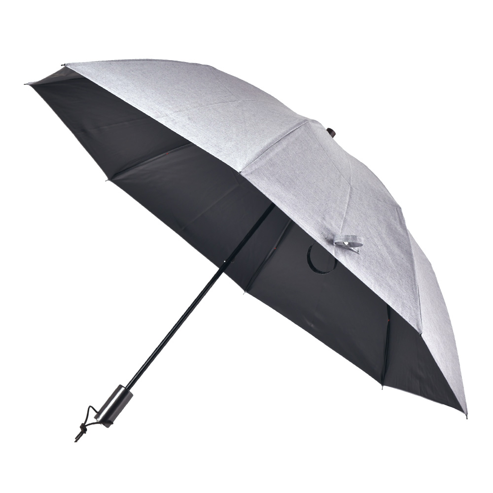 日傘 折りたたみ 軽量 完全遮光 晴雨兼用 2段折 日本製 Ramuda 1級遮光