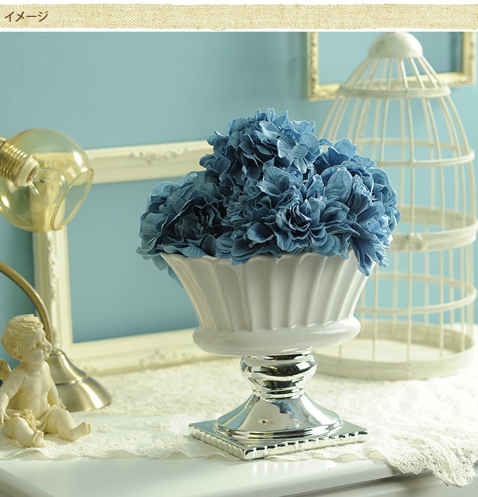 Clay（クレイ） 北欧 花瓶 白色 陶器 白い かわいい 花器 プランター