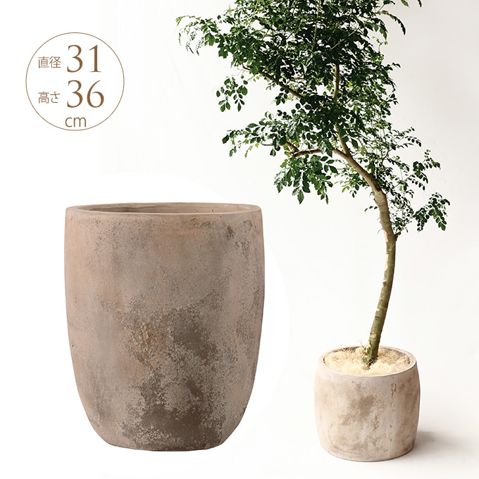 訳あり輸入品・たっぷり葡萄モチーフ♡巨大ぎっしりテラコッタ素材ロング深型植木鉢 訳あり輸入品・たっぷり葡萄モチーフ♡巨大ぎっしりテラコッタ