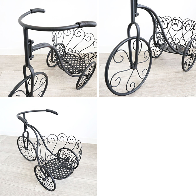 花台 スタンド フラワースタンド アンティーク アイアン 鉢置き