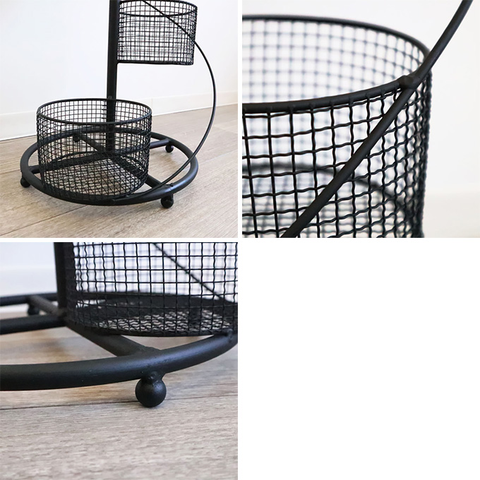 花台 スタンド フラワースタンド アンティーク アイアン 鉢置き