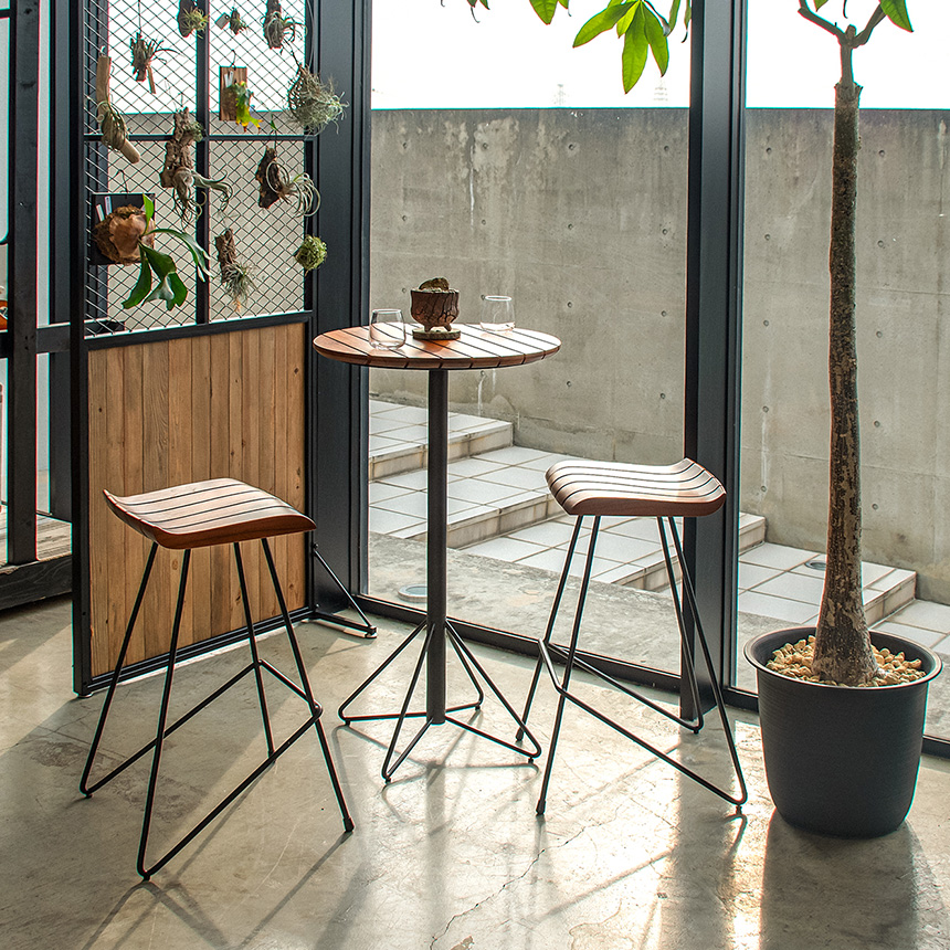 GART（ガルト） ハオク ハイテーブル 屋外 テーブル カフェテーブル
