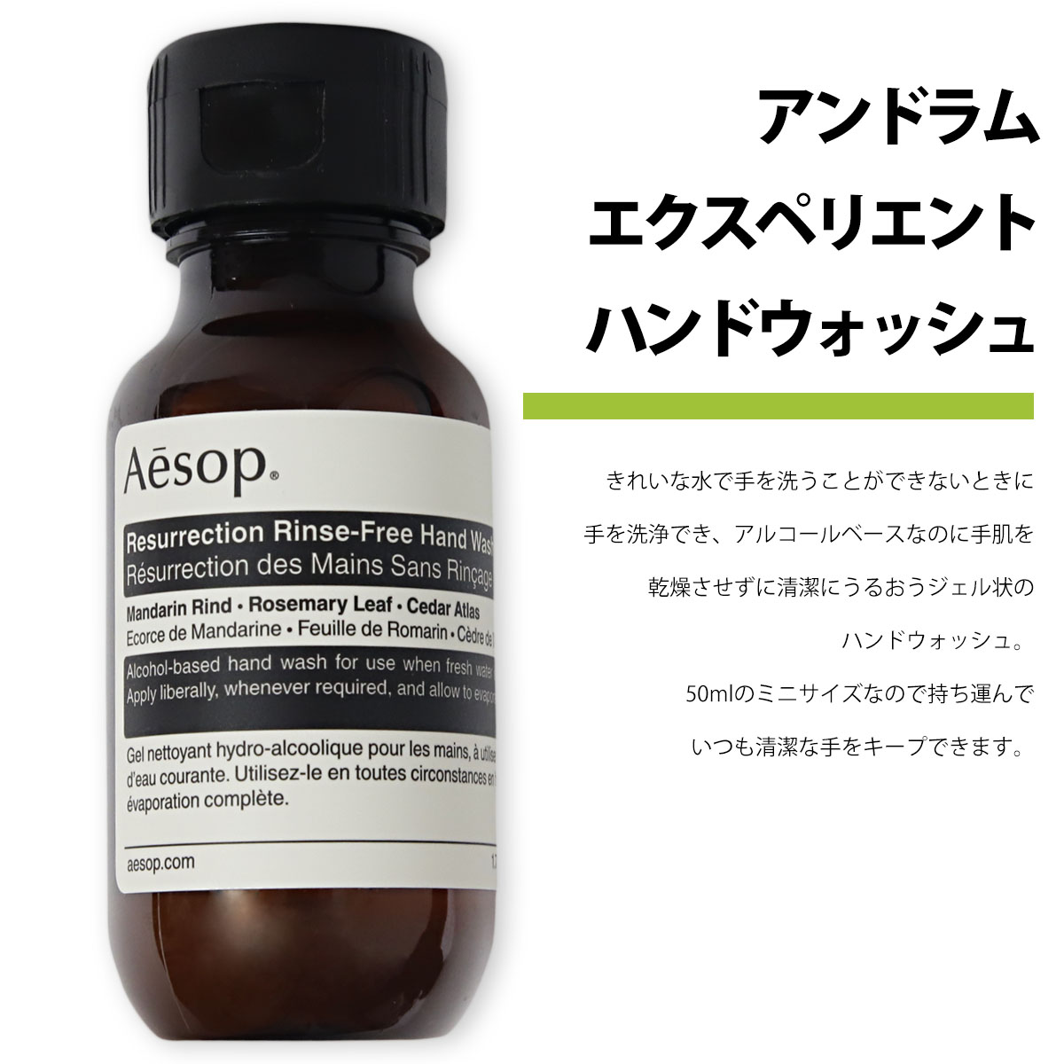 イソップ ギフト Aesop アンドラム エクスペリエント 正規品