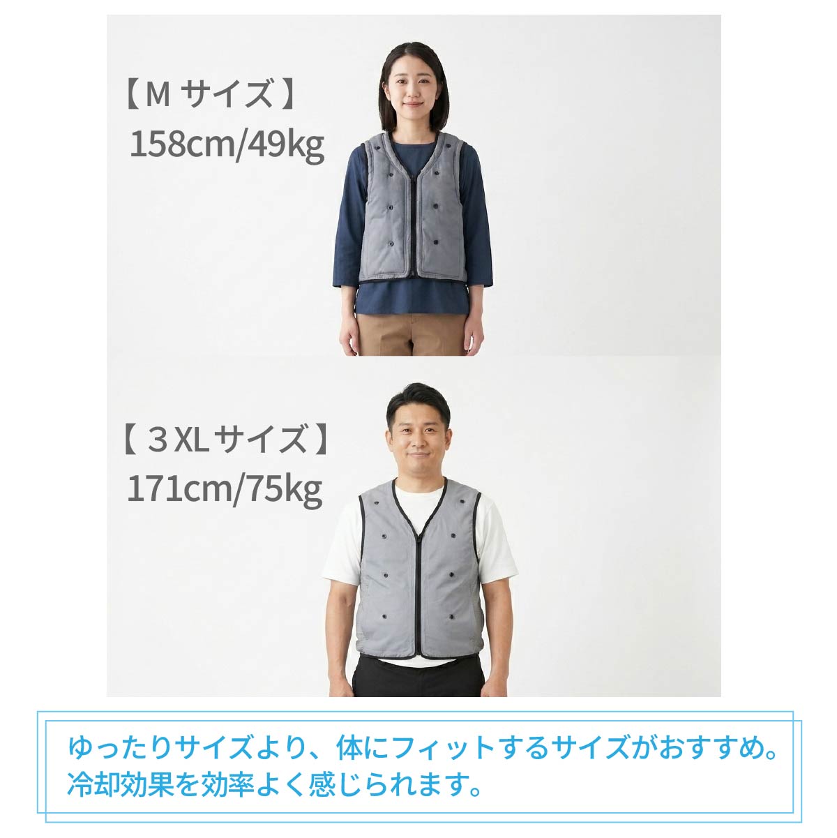 冷却ベスト 水冷ベスト 気化熱 冷感ベスト 水冷服 バッテリー不要 保冷