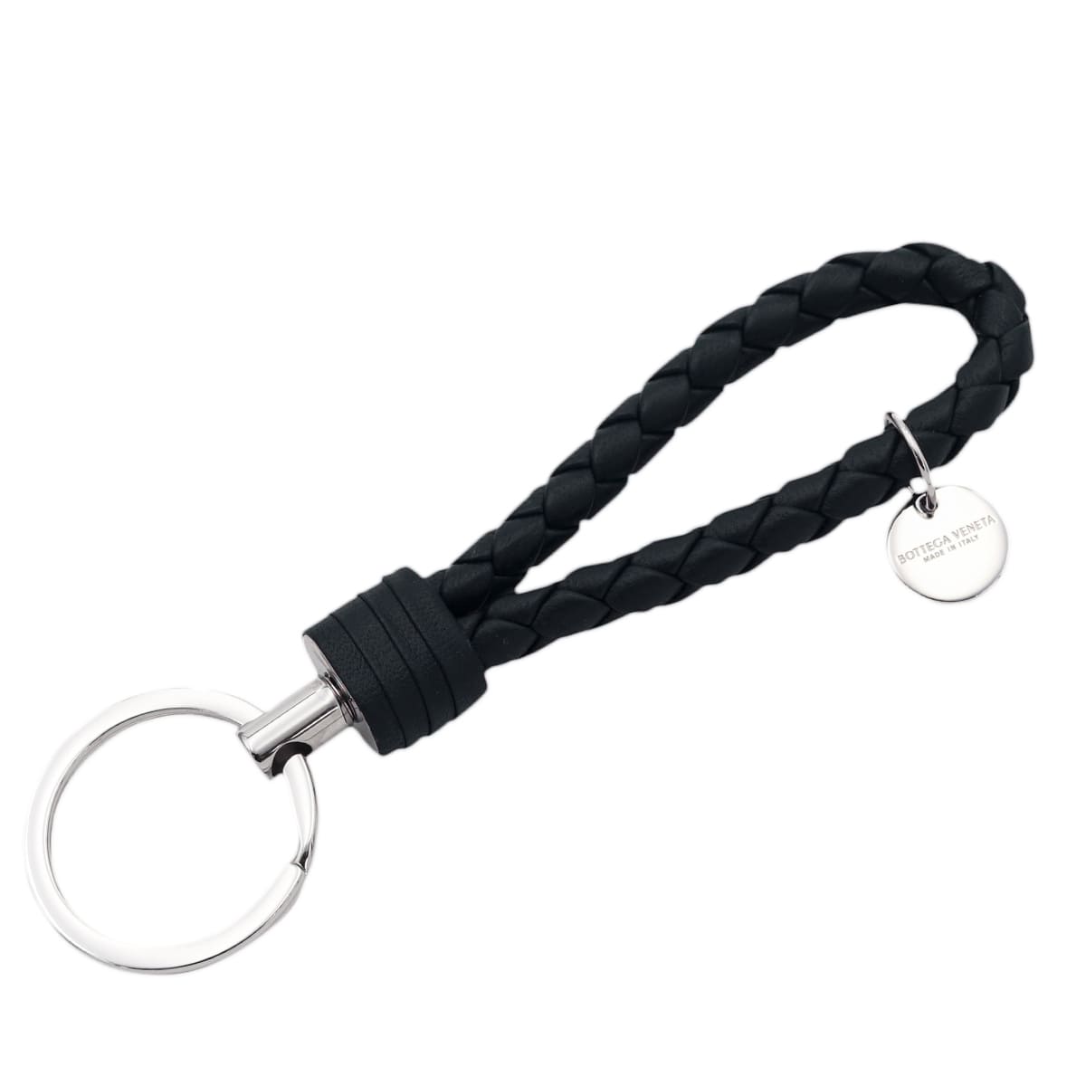極美品✨BOTTEGA VENETA キーリング　グレージュ　本革 ボッテガヴェネタ BOTTEGA VENETA BOTTEGA VENETA キーリング