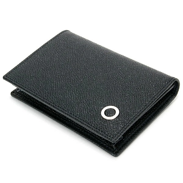 極美品 BVLGARI ブルガリ レザー カードケース 名刺入れ ブラックレザー BVLGARI ブルガリ カードケース レザー 名刺入れ イタリア製 ブラック