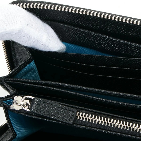 ブルガリ・ブルガリ 紙袋付 ブルガリ 財布 長財布 正規品 本革