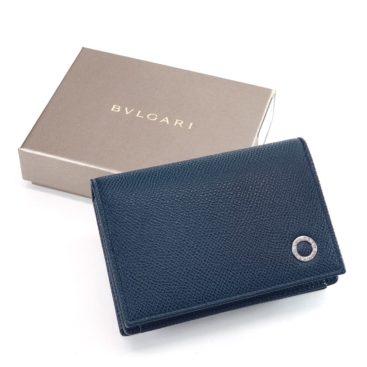 ブルガリ　名刺ケース　紺 楽天市場】BVLGARI ブルガリ 名刺入れ メンズカードケース マン