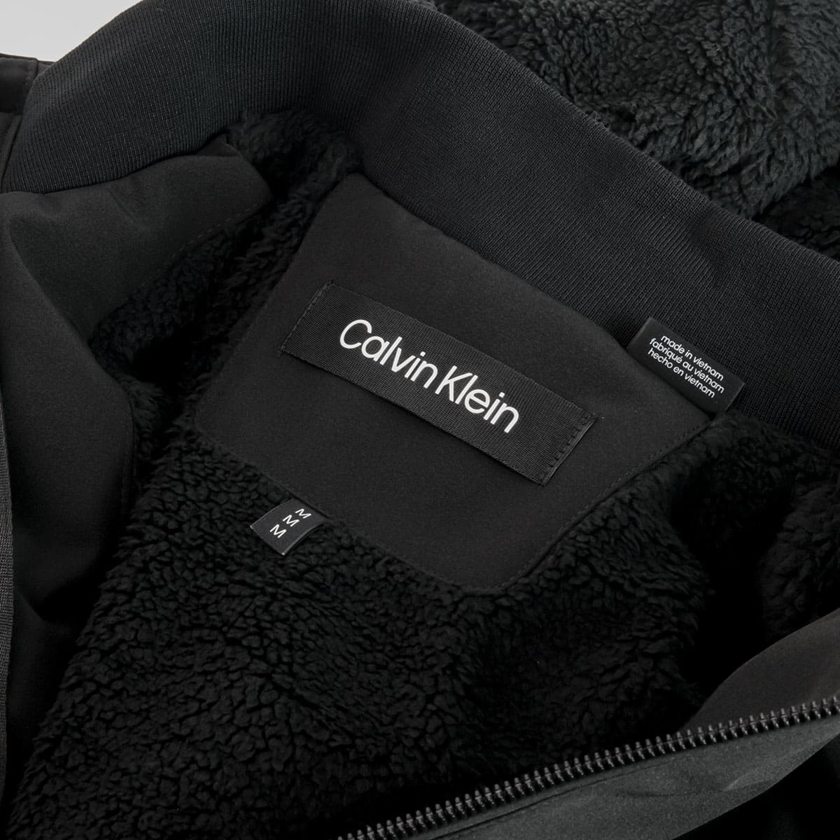 カルバンクライン ジャケット メンズ ブラック Fauxsherpa Lined Soft