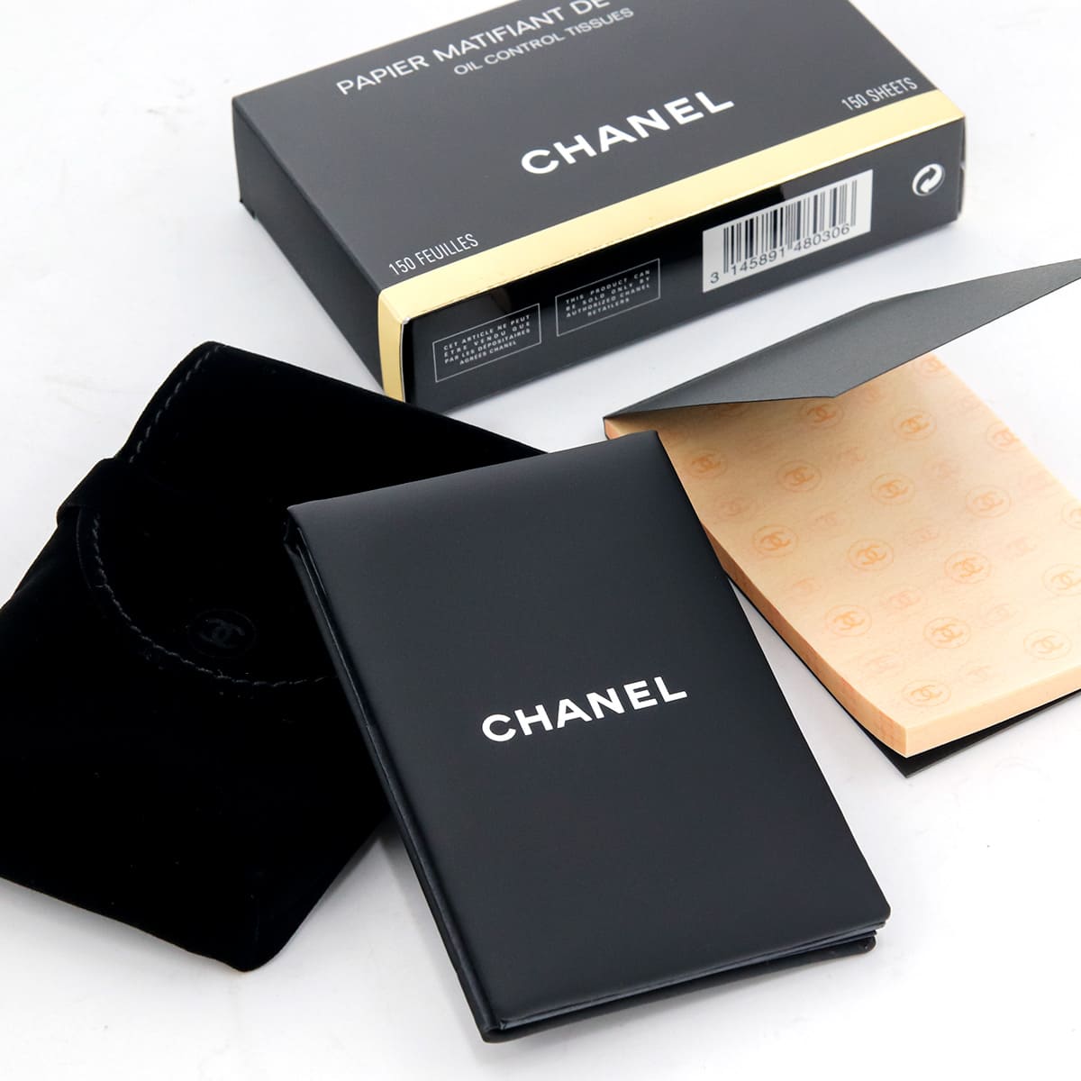 シャネル CHANEL オイル コントロール ティッシュ あぶらとり紙 150枚