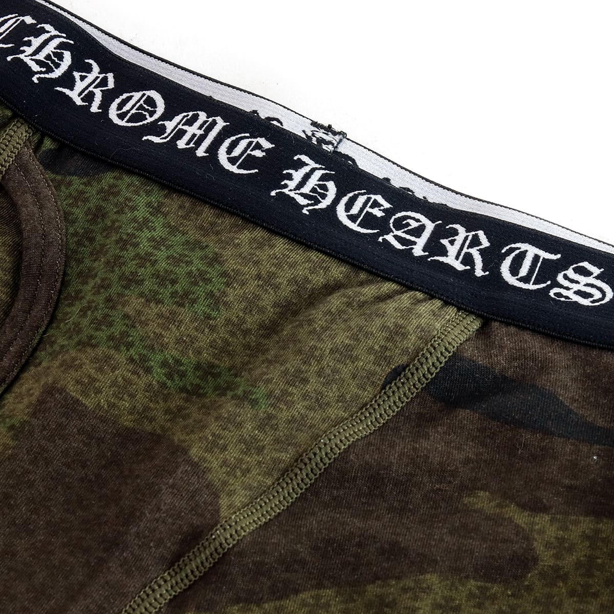 ♡CHROME HEARTS クロムハーツ カモフラ柄 迷彩レギンス S ロゴ有