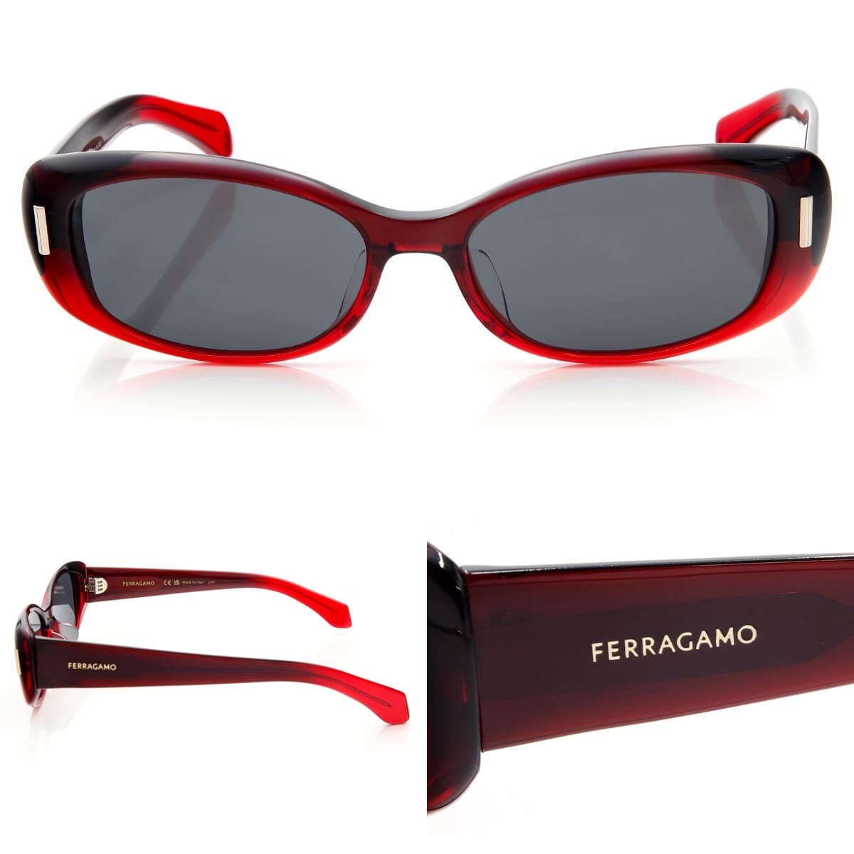 Ferragamo フェラガモ サングラス SF2021SLB 55サイズ ユニセックス