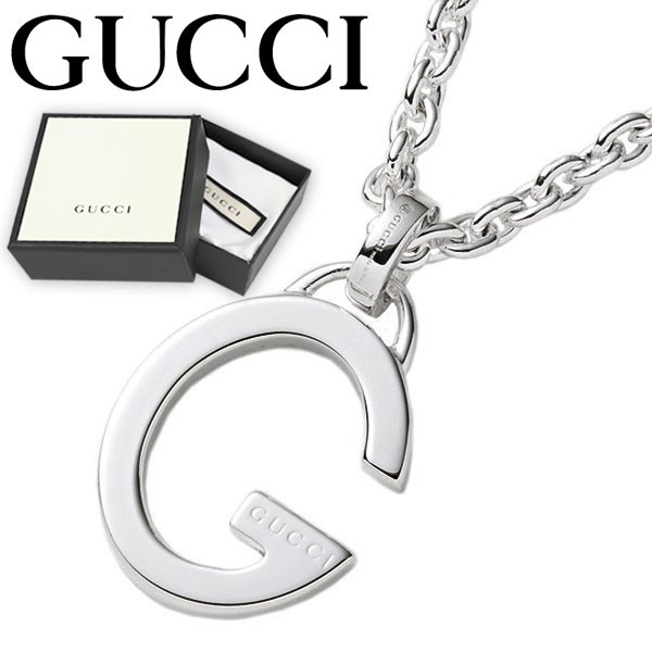 GUCCI（グッチ） ネックレス メンズ レディース ペンダント Gモチーフ