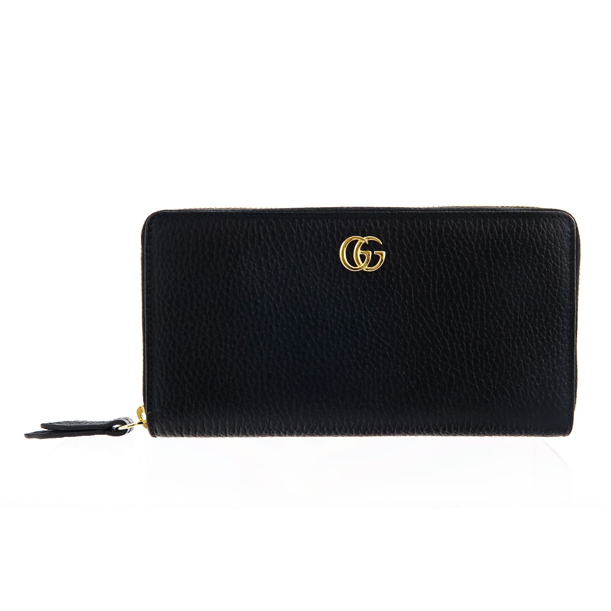 最高峰✨️グッチ 長財布 ラウンドジップ インターロッキング スタッズ 黒 GUCCI（グッチ） 財布 レディース 長財布 ロゴ ジップアラウンド