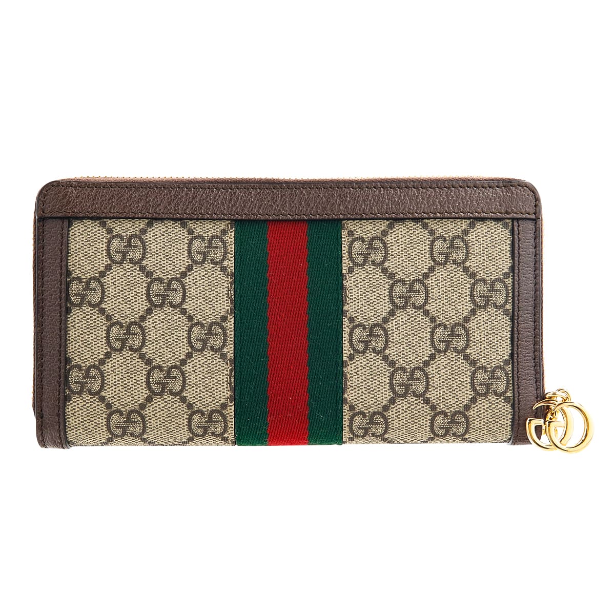 GUCCI（グッチ） 財布 レディース 長財布 オフィディア GG ロゴ ジップ