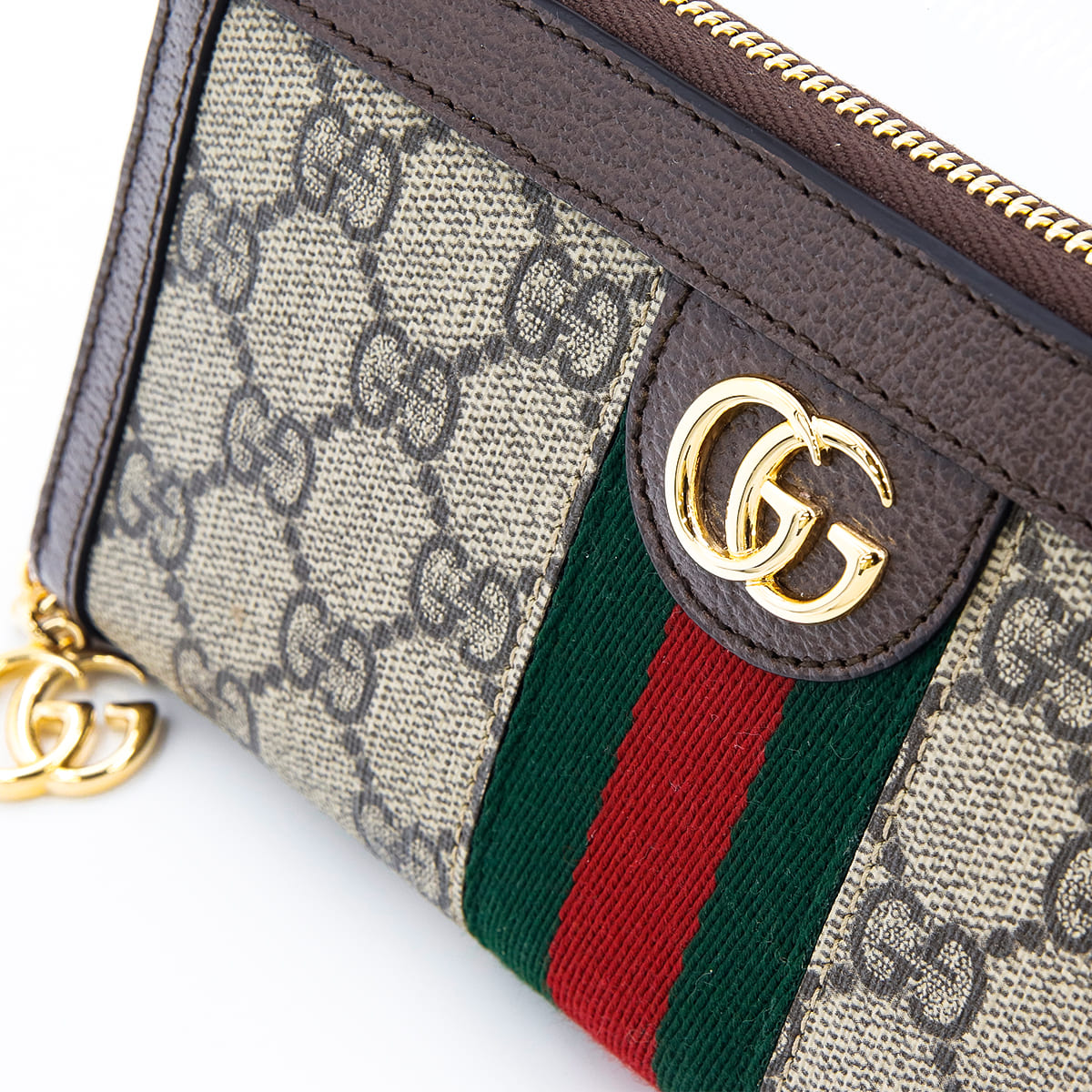GUCCI（グッチ） 財布 レディース 長財布 オフィディア GG ロゴ ジップ