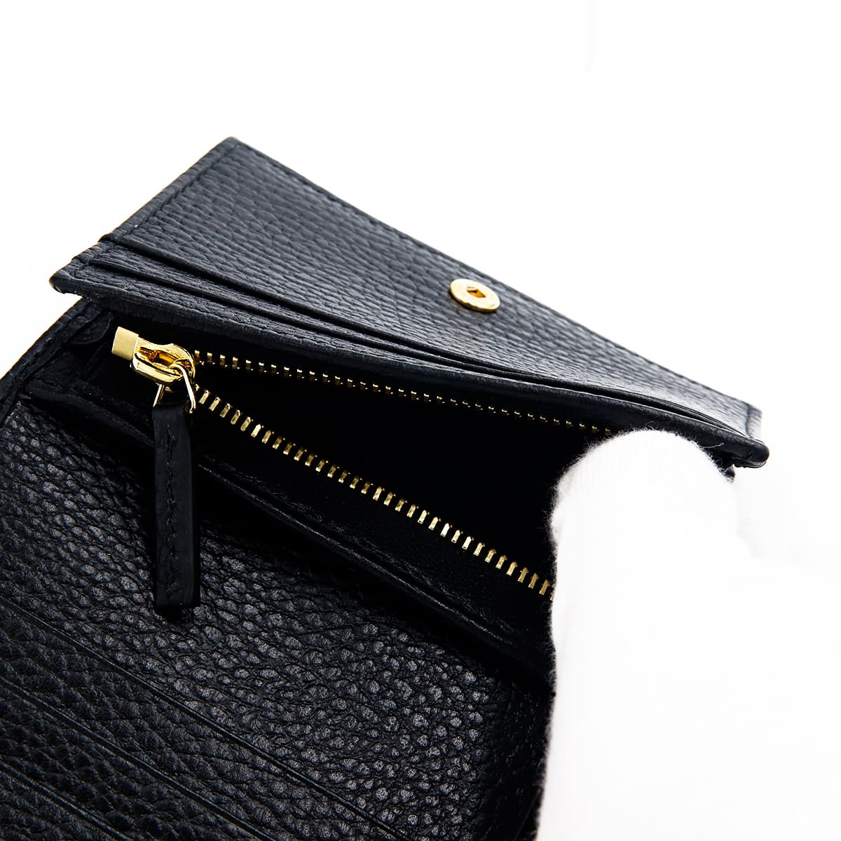 ◇グッチ◇725550/レザー/ケース/小銭入れ/ブランド/財布 GUCCI（グッチ） レディース カードケース ロゴ ジップカードケース