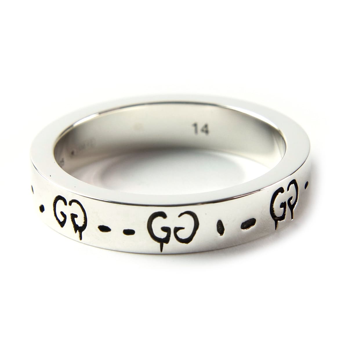 グッチ 指輪 メンズ 正規品 シルバーアクセサリー GUCCI リング GHOST