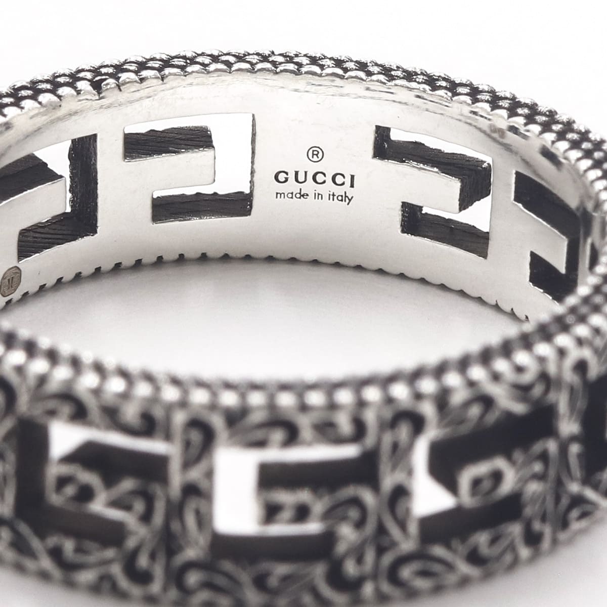 グッチ リング メンズ GUCCI 指輪 レディース シルバー スクエアG