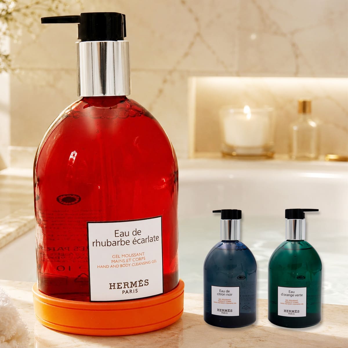 エルメス Hermes ハンド＆ボディ クレンジングジェル 300ml エルメス