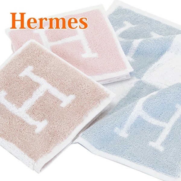 HERMES エルメス タオル ギフト ハンカチ プレゼント 正規品