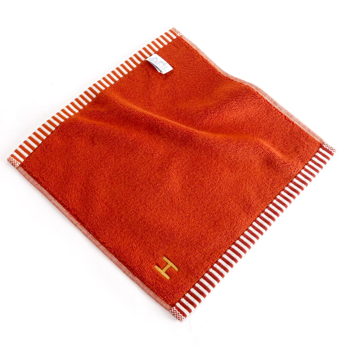 エルメス ハンカチ レディース ギフト 名前入り HERMES ハンドタオル