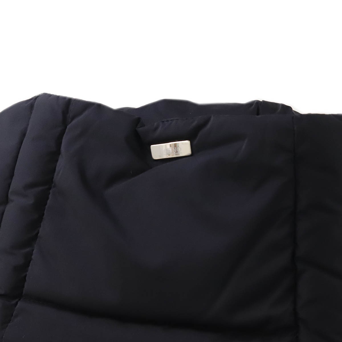 ヘルノ ダウン レディース HERNO コート 2022年 ミディアム ナイロン ニット PADDED JACKET ブラック PI0848D 39601 9300 ブランド
