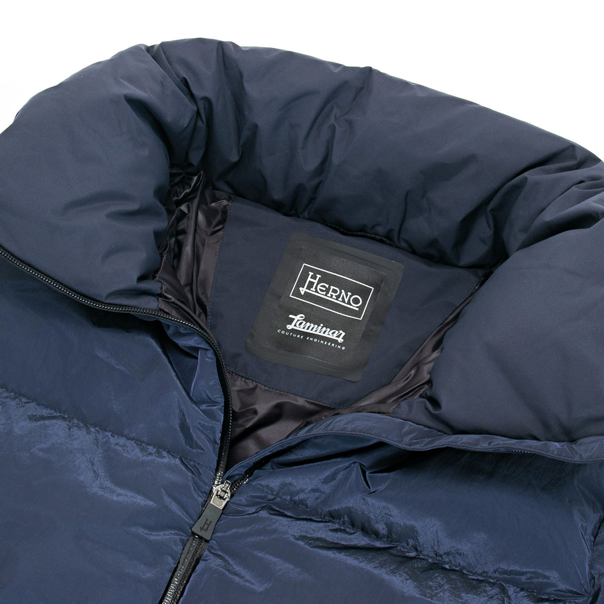 Herno ネイビー ダウンジャケット HERNO ヘルノ PI004ULE 19288 ダウンジャケット メンズ アウター