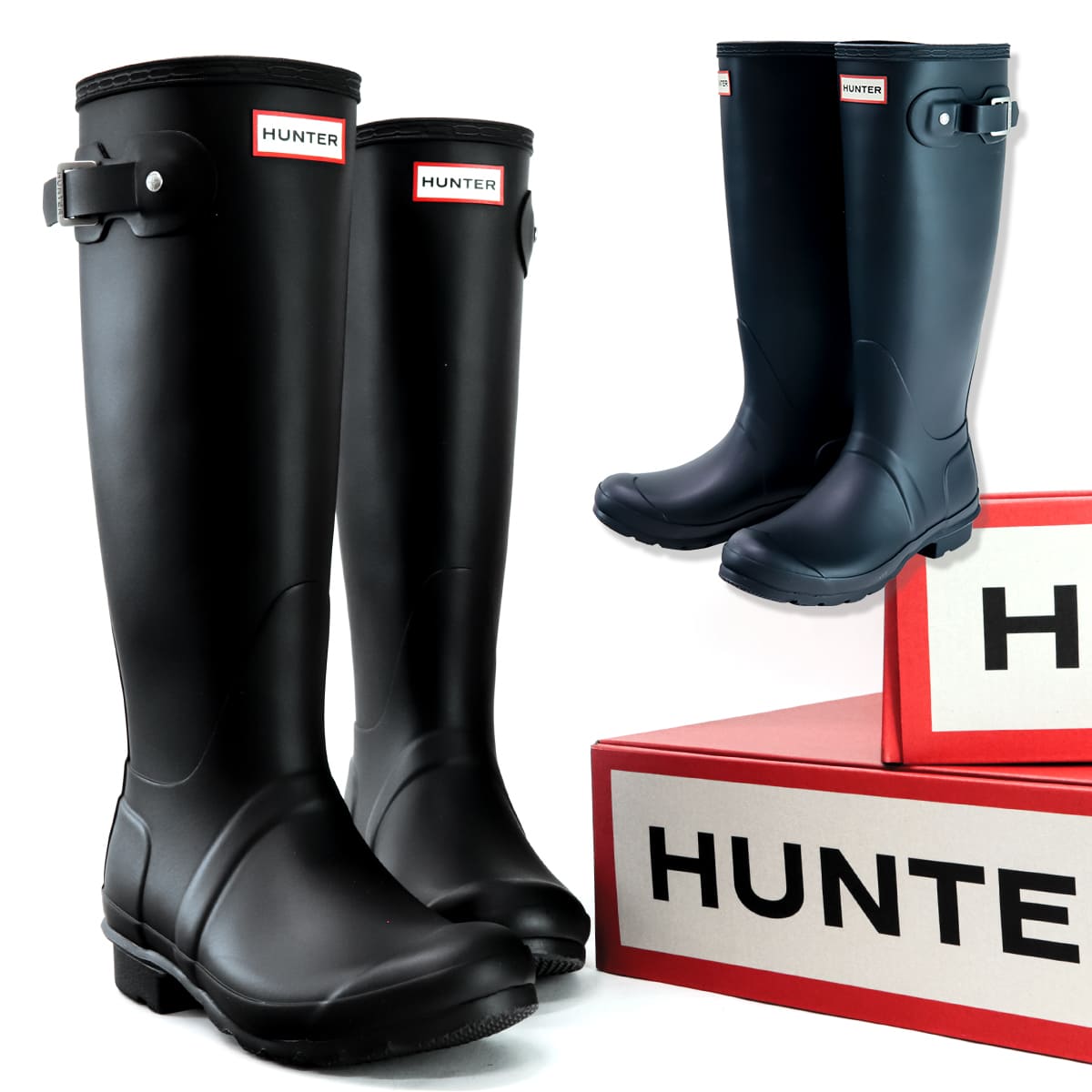 【極美品】HUNTER レインブーツ　25.5〜26cm 楽天市場】＼最大10%クーポン有 8/11 1:59迄／ハンター レイン