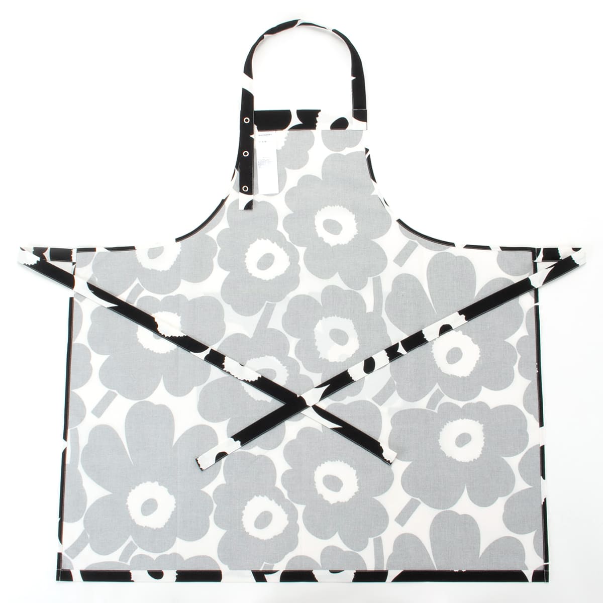 早い者勝ち！レア! 北欧　お土産　marimekko 花と葉のエプロン　新品 marimekko マリメッコ エプロン レディース ウニッコ柄 正規品