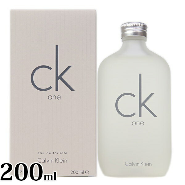 カルバンクライン　ck be 200㎖　オードトワレ Calvin Klein（カルバン・クライン） 香水 メンズ シーケーワン