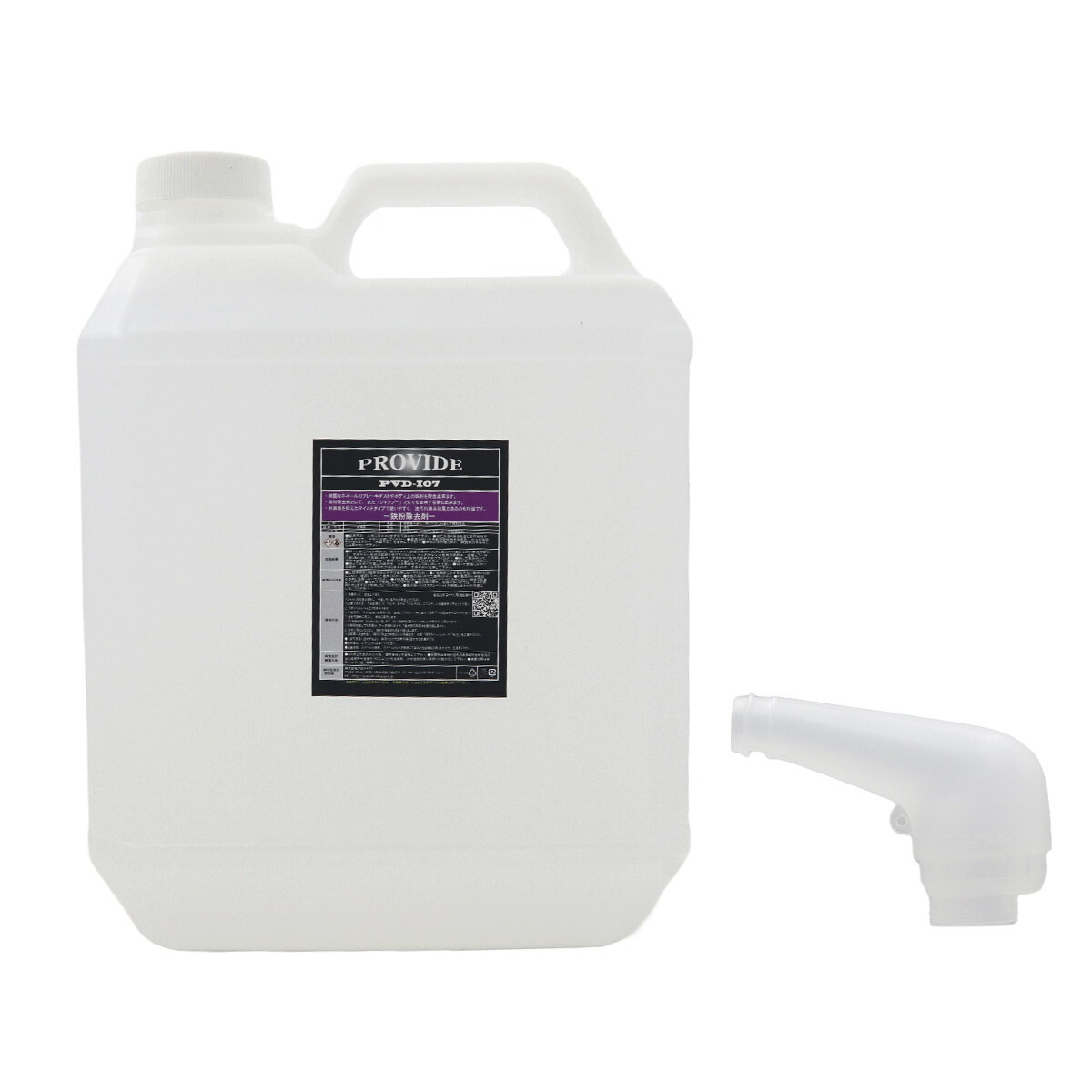 プロヴァイド　PROVIDE PVD I07鉄粉除去剤 4L　新品未使用 プロヴァイド 『PVD-I07』鉄粉除去剤 4L プロバイト 鉄粉除去 車