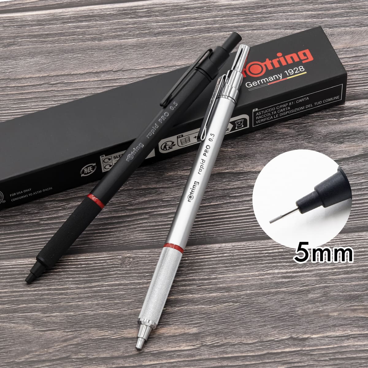 ロットリング ラピッド ROTRING ラピッドプロ MP 0.5mm rotring