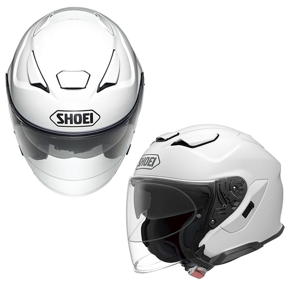 SHOEI ジェットヘルメット ホワイト❕外層は綺麗です❕ SHOEI ジェットヘルメットのおすすめ人気商品一覧 通販 - Yahoo