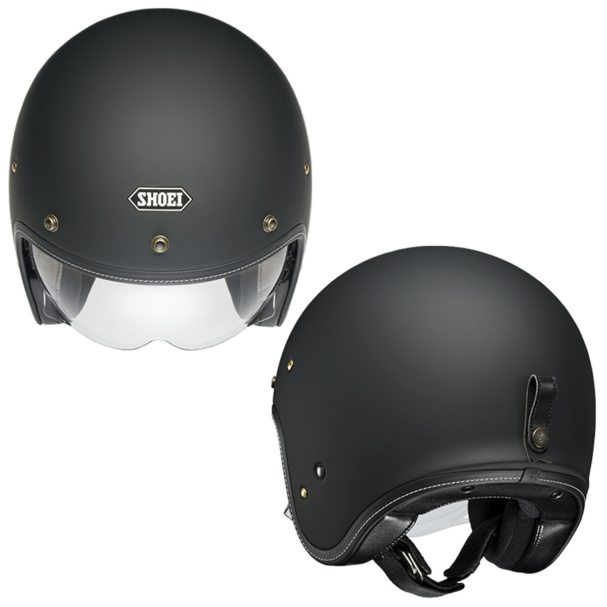 SHOEI ジェットヘルメット マットブラウン Webike | SHOEI ショウエイ J-FORCE IV［ジェイ-フォース フォー
