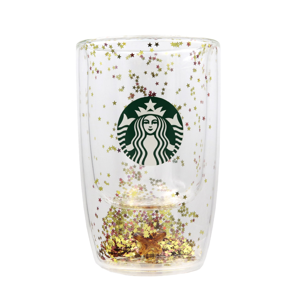 名入れ 刻印 スターバックス ホリデー 2025 ダブルウォール耐熱グラス