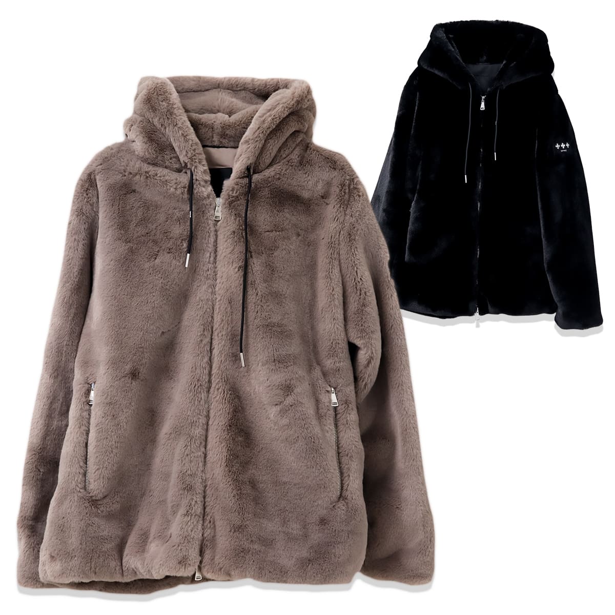 タトラス TATRAS ジャケット メンズ ボア フード付き ブルゾン ボモス