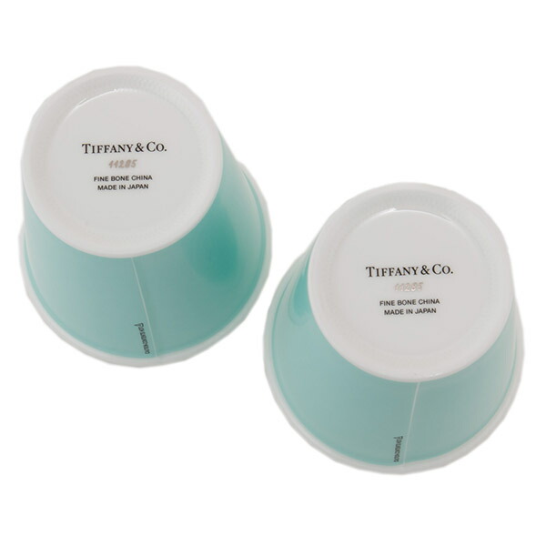 ティファニー コップ グラス ティファニーブルー ペーパー カップ ボーンチャイナ TIFFANY ＆ Co 食器 セット ペア ギフト 誕生日 結婚祝い 洋食器 新品 正規品 通販 プレゼント
